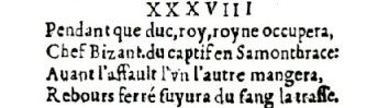 Nostradamus - Antoine du Rosne 1557