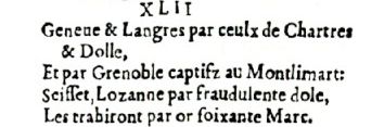 Nostradamus - Antoine du Rosne 1557