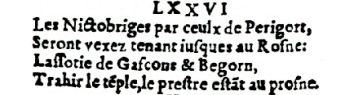 Nostradamus - Antoine du Rosne 1557