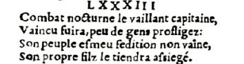 Nostradamus - Antoine du Rosne 1557