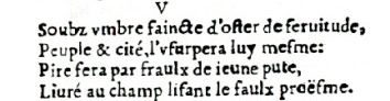 Nostradamus - Antoine du Rosne 1557