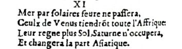 Nostradamus - Antoine du Rosne 1557