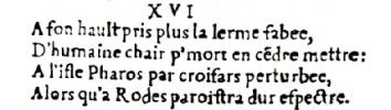 Nostradamus - Antoine du Rosne 1557