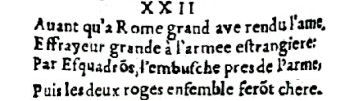 Nostradamus - Antoine du Rosne 1557