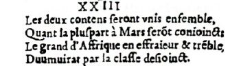 Nostradamus - Antoine du Rosne 1557