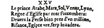 Nostradamus - Antoine du Rosne 1557