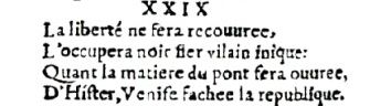 Nostradamus - Antoine du Rosne 1557