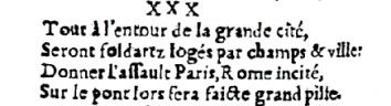 Nostradamus - Antoine du Rosne 1557