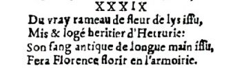 Nostradamus - Antoine du Rosne 1557