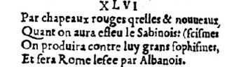 Nostradamus - Antoine du Rosne 1557