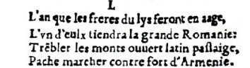 Nostradamus - Antoine du Rosne 1557