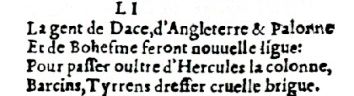 Nostradamus - Antoine du Rosne 1557