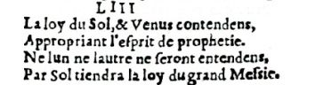 Nostradamus - Antoine du Rosne 1557