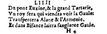 Nostradamus - Antoine du Rosne 1557