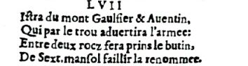 Nostradamus - Antoine du Rosne 1557