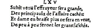 Nostradamus - Antoine du Rosne 1557