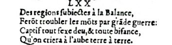 Nostradamus - Antoine du Rosne 1557