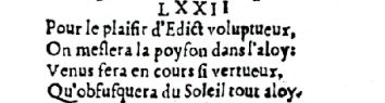 Nostradamus - Antoine du Rosne 1557