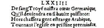 Nostradamus - Antoine du Rosne 1557