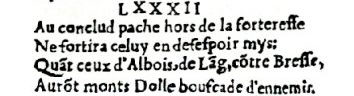 Nostradamus - Antoine du Rosne 1557
