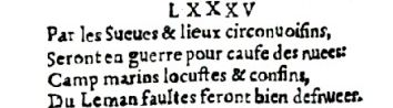 Nostradamus - Antoine du Rosne 1557