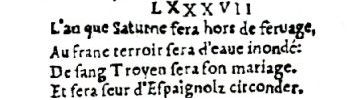 Nostradamus - Antoine du Rosne 1557