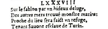 Nostradamus - Antoine du Rosne 1557
