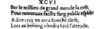 Nostradamus - Antoine du Rosne 1557