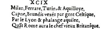 Nostradamus - Antoine du Rosne 1557
