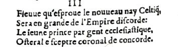 Nostradamus - Antoine du Rosne 1557