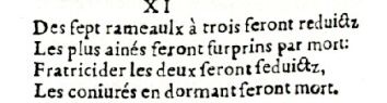 Nostradamus - Antoine du Rosne 1557