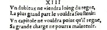 Nostradamus - Antoine du Rosne 1557