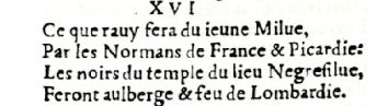 Nostradamus - Antoine du Rosne 1557