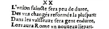 Nostradamus - Antoine du Rosne 1557