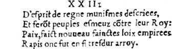 Nostradamus - Antoine du Rosne 1557