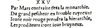 Nostradamus - Antoine du Rosne 1557