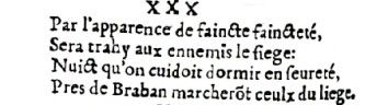 Nostradamus - Antoine du Rosne 1557