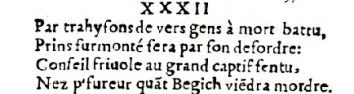 Nostradamus - Antoine du Rosne 1557