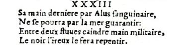 Nostradamus - Antoine du Rosne 1557