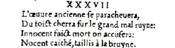 Nostradamus - Antoine du Rosne 1557