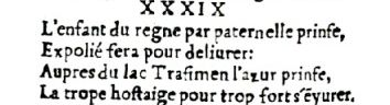 Nostradamus - Antoine du Rosne 1557