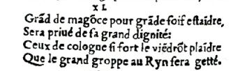 Nostradamus - Antoine du Rosne 1557