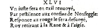 Nostradamus - Antoine du Rosne 1557