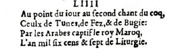 Nostradamus - Antoine du Rosne 1557