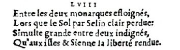 Nostradamus - Antoine du Rosne 1557