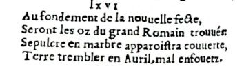 Nostradamus - Antoine du Rosne 1557
