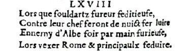 Nostradamus - Antoine du Rosne 1557