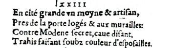Nostradamus - Antoine du Rosne 1557