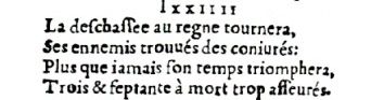 Nostradamus - Antoine du Rosne 1557