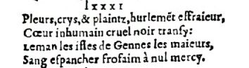 Nostradamus - Antoine du Rosne 1557